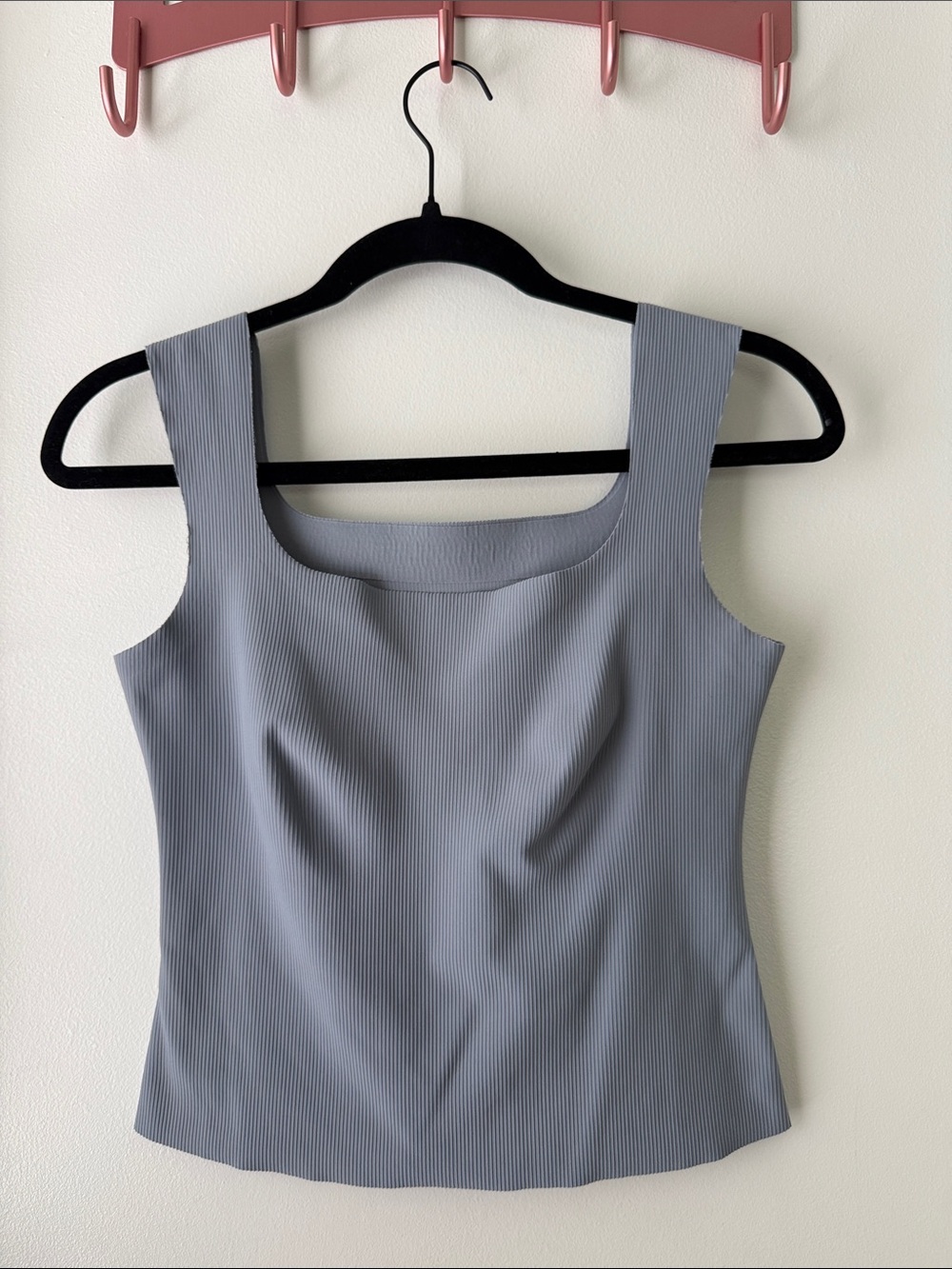 Sculpting Women's Ribbed Square-Neck Tank Top